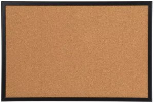 NAGA 60 x 40 cm. Cork pin board. Black frame 60 x 40 cm. Cork pin board. Black frame 2