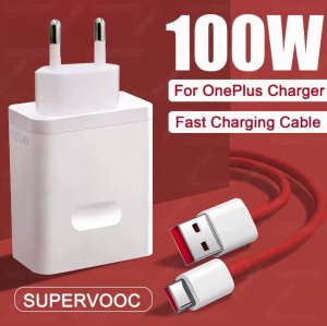 Ładowarka Essager Ładowarka sieciowa 100W USB-C+kabel 1mkompatybilna z OnePlus/OPPO/Realme 2
