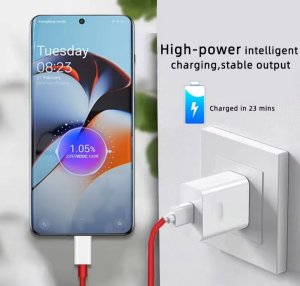 Ładowarka Essager Ładowarka sieciowa 100W USB-C+kabel 1mkompatybilna z OnePlus/OPPO/Realme 3