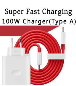 Ładowarka Essager Ładowarka sieciowa 100W USB-C+kabel 1mkompatybilna z OnePlus/OPPO/Realme 4