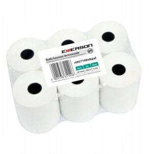 Emerson ZESTAW EMERSON ROLKI TERMICZNE DO KAS 57/100 OPAKOWANIE 6 SZTUK X5 2