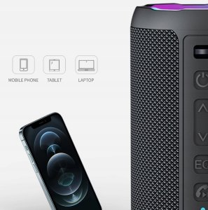 Głośnik Energizer Głośnik przenośny Energizer Bluetooth 2400mAh RGB 5