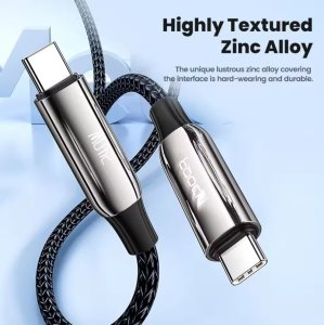 Kabel USB StarTech Kabel Toocki USB-C do USB-C 240W 2m 480Mb/s czarny 4