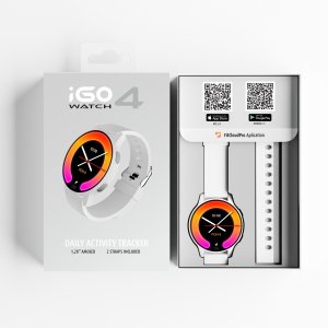 Smartwatch Forever Smartwatch Forever JW-600 Bluetooth 5.3 1,28" SpO2 280mAh Biały 10