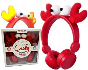 Słuchawki Forever Słuchawki nauszne Forever Craby AMH-100 przewodowe 11