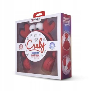 Słuchawki Forever Słuchawki nauszne Forever Craby AMH-100 przewodowe 3
