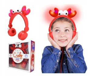 Słuchawki Forever Słuchawki nauszne Forever Craby AMH-100 przewodowe 5