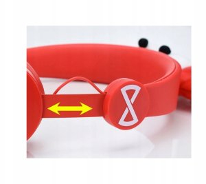 Słuchawki Forever Słuchawki nauszne Forever Craby AMH-100 przewodowe 10