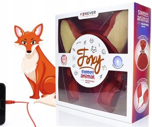 Słuchawki Forever Słuchawki nauszne Forever AMH-100 FOXY przewodowe 3