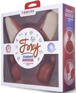 Słuchawki Forever Słuchawki nauszne Forever AMH-100 FOXY przewodowe 9