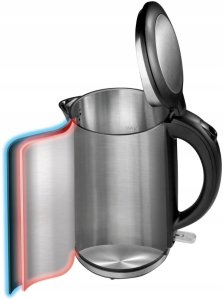 Czajnik Gorenje Czajnik elektryczny Gorenje K15DWS 1,5l 2200W podwójne ścianki 2