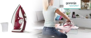 Żelazko Gorenje Żelazko Gorenje SIH3000RBC spryskiwacz 3000W para 16