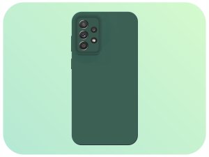 Hello Case Etui do Samsung Galaxy A52 4G / 5G / A52s 4G (Zielone, Osłona Kamery, Case) 2