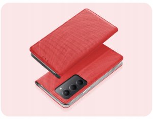 Hello Case Etui z Klapką Do Xiaomi Redmi 15 4G / 5G (Czerwone, Zamykane, Magnetyczne) 2