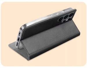Hello Case Etui z Klapką Do Samsung Galaxy S26 Ultra (Czarne, Zamykane, Magnetyczne) 5