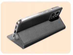 Hello Case Etui z Klapką Do Honor X6B 4G (Czarne, Zamykane, Magnetyczne, Kabura, Case) 5