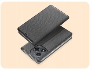 Hello Case Etui z Klapką Do Honor 400 Lite (Czarne, Zamykane, Magnetyczne, Kabura) 2