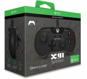Pad Hyperkin Gamepad przewodowy Hyperkin X91 Wired Controller Black do Xbox, PC 6