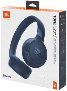 Słuchawki JBL Słuchawki nauszne JBL TUNE 520BT Bluetooth Niebieskie bezprzewodowe 11