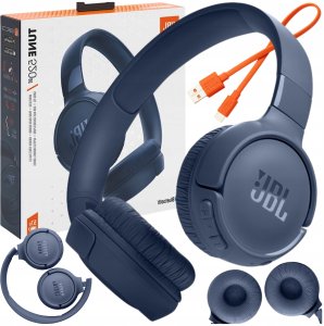 Słuchawki JBL Słuchawki nauszne JBL TUNE 520BT Bluetooth Niebieskie bezprzewodowe 15