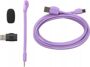 Słuchawki JBL Słuchawki bezprzewodowe JBL Quantum 360 Wireless Nauszne Mikrofon Fioletowe 9