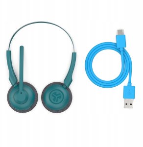 Słuchawki JLab Audio Słuchawki bezprzewodowe z mikrofonem JLab Go Work Pop Wireless teal Nauszne 5