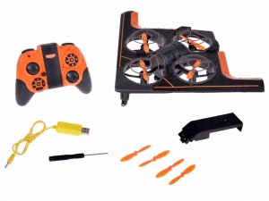 Dron Jokomisiada Zdalnie sterowany dron Quadcopter pojazd latający na aplikację RC0702 7