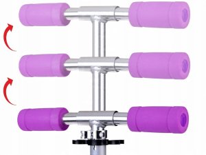 Hulajnoga Jokomisiada Lekka Składana Hulajnoga z Świecące koła Idealna dla Dzieci SP0786 6