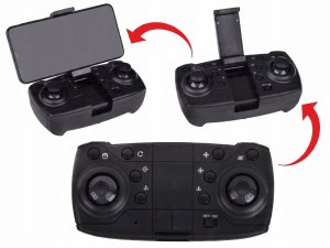 Dron Jokomisiada Latający Dron quadcopter Model zdalnie sterowany Składany + Kamera RC0657 5