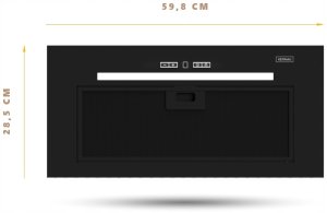 Okap Kernau Okap wkład Kernau KBH 0460.1 B Steam Sensor 3