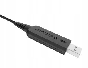 Słuchawki Koss Słuchawki przewodowe z mikrofonem Koss CS300 USB Nauszne Biurowe Czarne 3