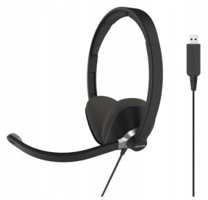 Słuchawki Koss Słuchawki przewodowe z mikrofonem Koss CS300 USB Nauszne Biurowe Czarne 4