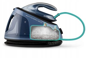 Generator pary Gorenje Gorenje Steam Generator Iron | SGD3000BBK | 3000 W | 8 bar | 1.5 L | Auto power off | Vertical steam function | Calc-clean function | Blue/Black 10