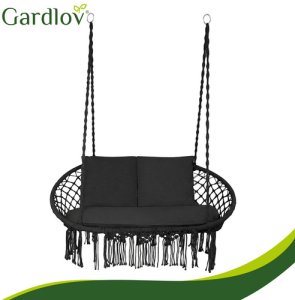 Gardlov Poduszka na huśtawkę podwójną - czarna 4