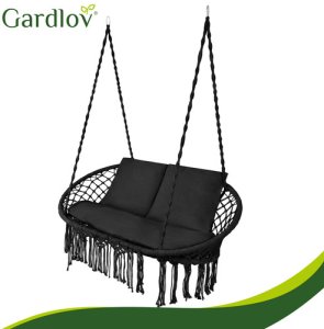 Gardlov Poduszka na huśtawkę podwójną - czarna 5