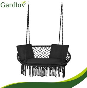 Gardlov Poduszka na huśtawkę podwójną - czarna 8