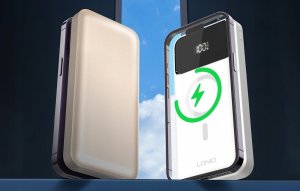 Powerbank LDNIO Powerbank 10000 mAh indukcyjna Qi magnes USB-C 7