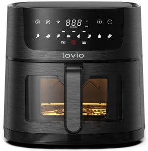 Frytkownica beztłuszczowa Lovio Frytkownica beztłuszczowa Lovio Home LVAF002BK 6L do Pieczenia Grillowania 3
