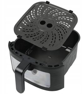 Frytkownica beztłuszczowa Lovio Frytkownica beztłuszczowa Lovio Home LVAF002BK 6L do Pieczenia Grillowania 5