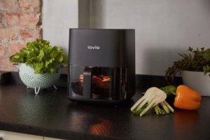 Frytkownica beztłuszczowa Lovio Frytkownica beztłuszczowa Lovio Home LVAF001BK 1450W do Smażenia Pieczenia 11