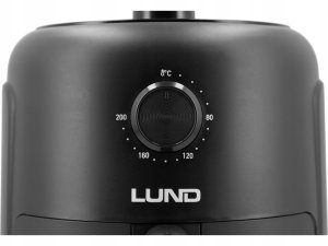 Frytkownica beztłuszczowa Lund FRYTKOWNICA LUND DO SMAŻENIA PIECZENIA 1000W 2,6L CZARNA 4