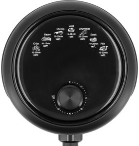 Frytkownica beztłuszczowa Lund FRYTKOWNICA LUND DO SMAŻENIA PIECZENIA 1000W 2,6L CZARNA 5