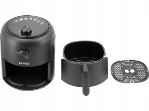 Frytkownica beztłuszczowa Lund FRYTKOWNICA LUND DO SMAŻENIA PIECZENIA 1000W 2,6L CZARNA 8