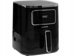 Frytkownica beztłuszczowa Lund FRYTKOWNICA LUND DO SMAŻENIA PIECZENIA 1450W 5L CZARNA 2