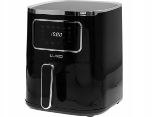 Frytkownica beztłuszczowa Lund FRYTKOWNICA LUND DO SMAŻENIA PIECZENIA 1450W 5L CZARNA 3