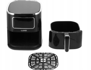 Frytkownica beztłuszczowa Lund FRYTKOWNICA LUND DO SMAŻENIA PIECZENIA 1450W 5L CZARNA 9