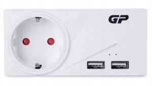 Ineox Gniazdo WiFi Smart Plug z gniazdami USB - Green Power SP1U 2