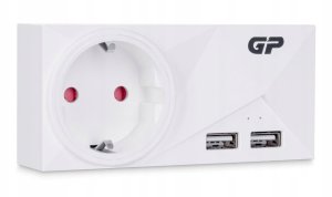 Ineox Gniazdo WiFi Smart Plug z gniazdami USB - Green Power SP1U 3