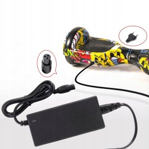 Manta Ładowarka ZASILACZ do DESKOROLKI ELEKTRYCZNEJ HUVERBOARD 42V 2A 4