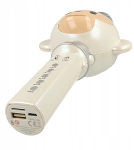 Mikrofon MaxLife Maxlife mikrofon z głośnikiem Bluetooth Animal KARAOKE MX-100 9